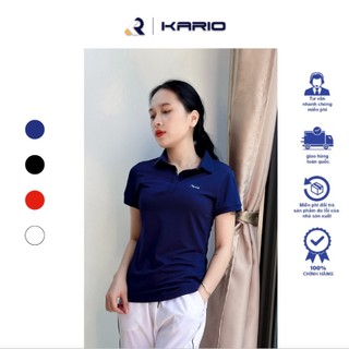 Áo polo nữ thể thao vario chất liệu polyester vp21-01