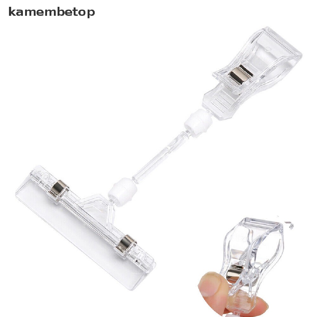 Kẹp Nhựa Gắn Thẻ Quảng Cáo Trưng Bày Chuyên Dụng