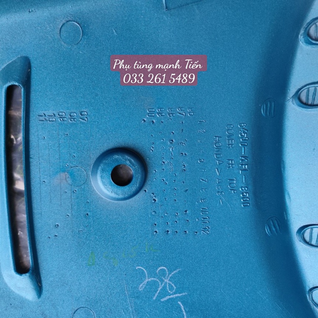 Mặt nạ wave 110 xanh ngọc zin chính hãng