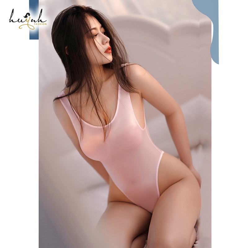 Bodysuit Sexy Đồ Ngủ Liền Thân Thun Lạnh Trơn Gợi Cảm B20 | BigBuy360 - bigbuy360.vn