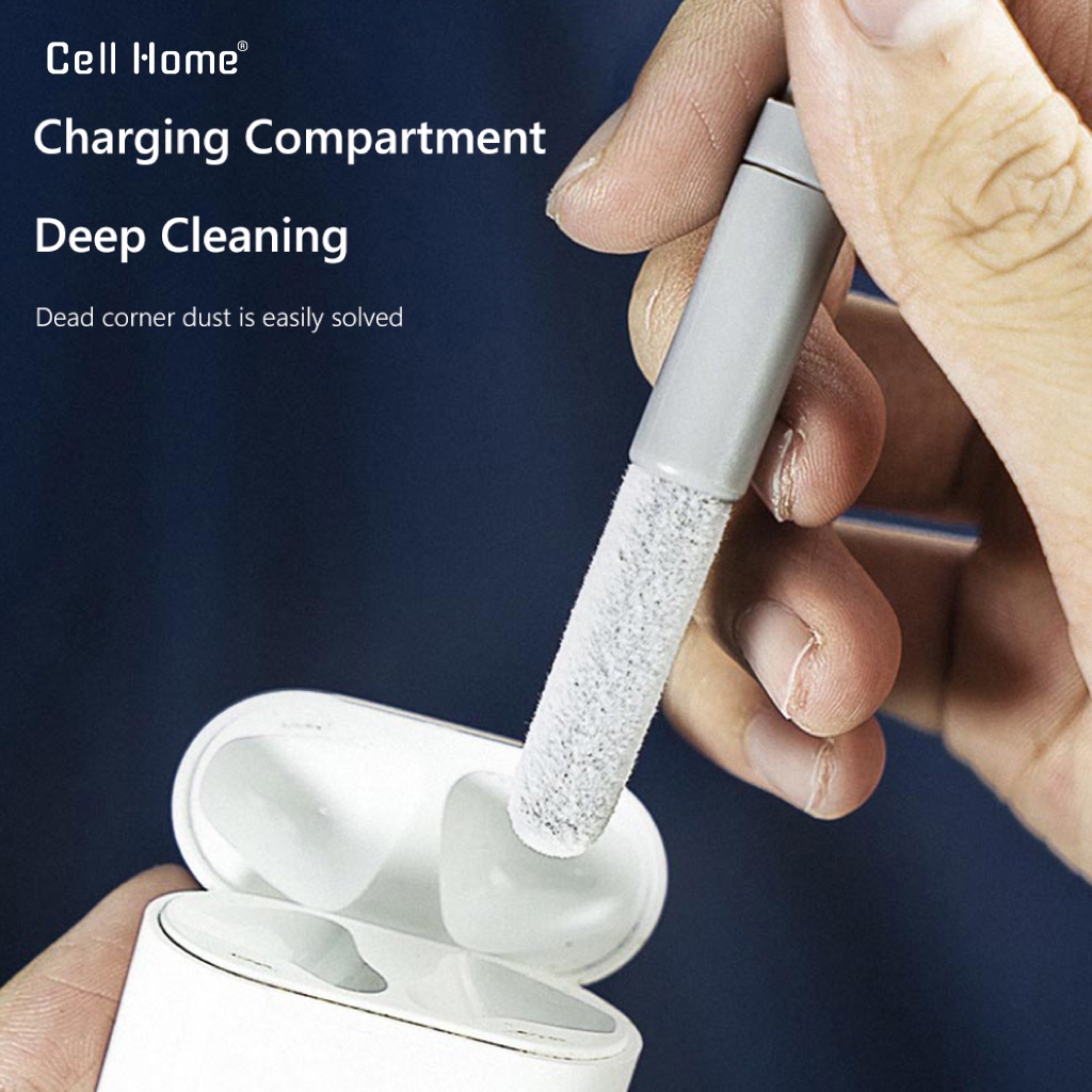 Bộ dụng cụ vệ sinh laptop tai nghe bàn phím cơ màn hình máy tính 6 món trong 1 đa năng