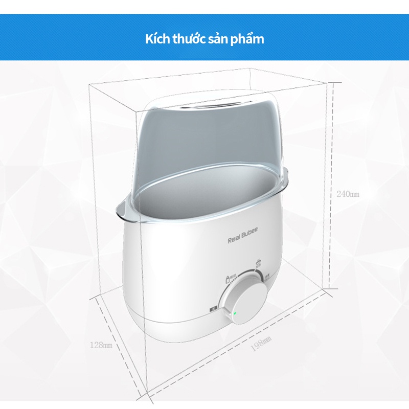Máy hâm nóng bình sữa trẻ em đa chức năng, bộ hâm nóng bình sữa đôi nhiệt,hâm nóng sữa,tiệt trùng bình bú
