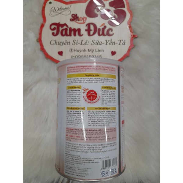 Lon 810g Shizu gold 0+ Suy dinh dưỡng thấp còi Aiwado