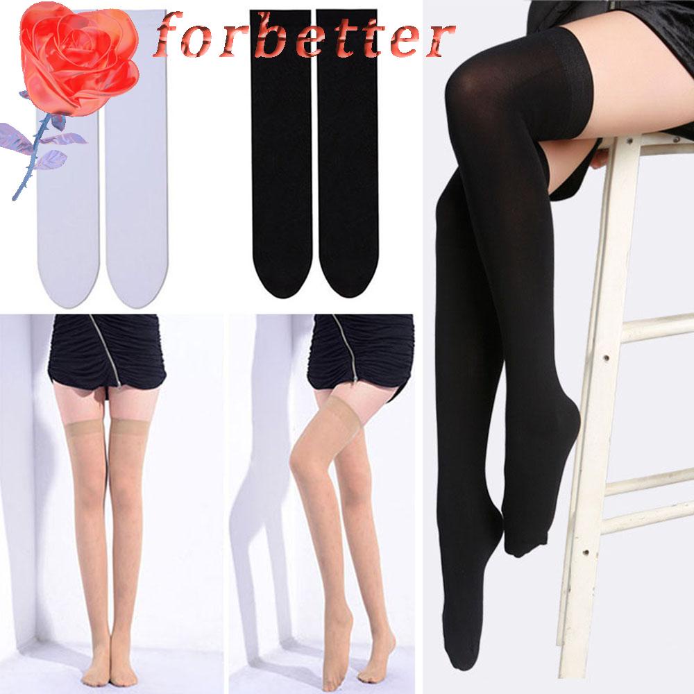 Tất cotton dài quá gối thời trang