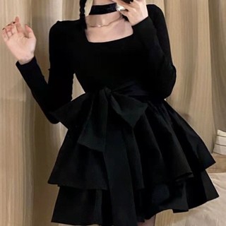 váy bồng quý phái tay dài