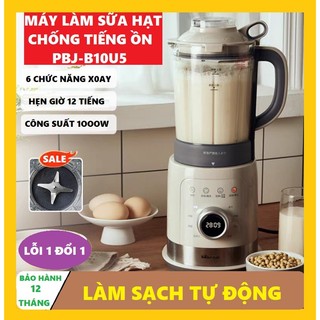 Máy làm sữa hạt bear pbj-b10u5 đa năng, xay sinh tố , xay các loại hạt - bảo hành chính hãng