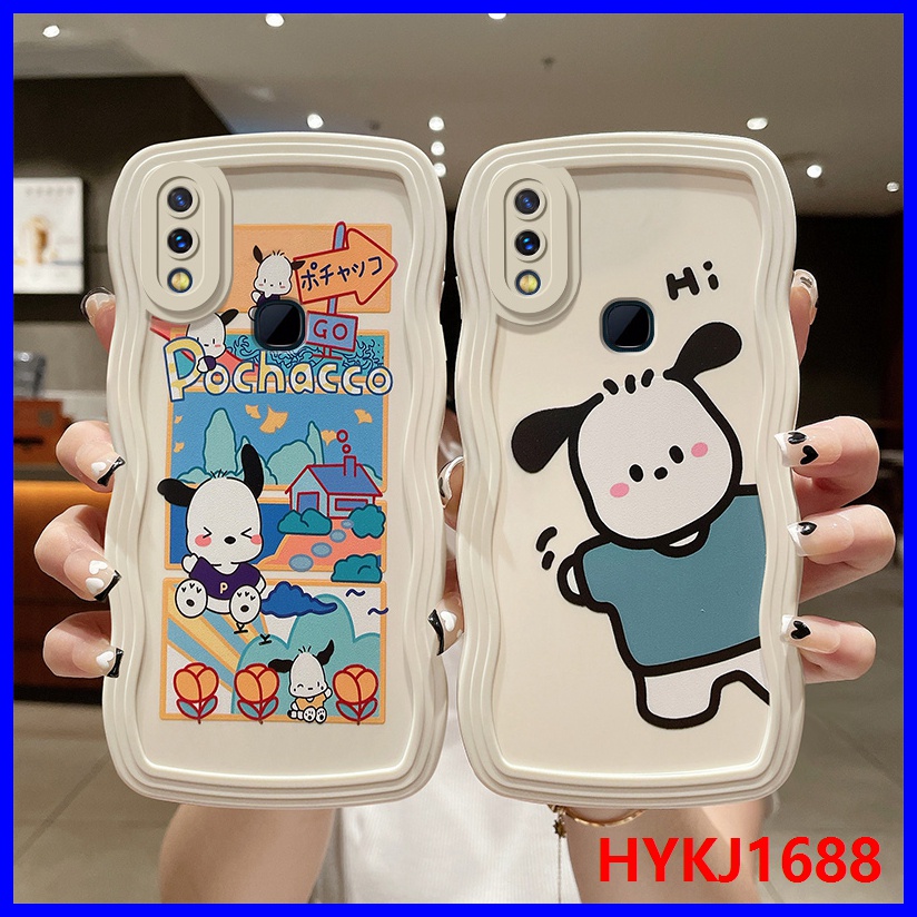 ốp lưng Vivo V11i Ốp lưng Điện Thoại tpu Dẻo Họa Tiết Lượn Sóng Độc Đáo Thời Trang Cho Vivo V11i
