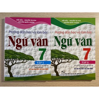Sách - Combo 2 tập Hướng dẫn học và làm bài Ngữ Văn 7