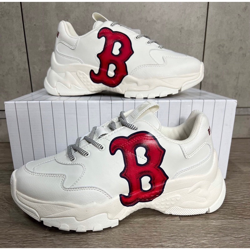 Giày MLB BigBall Chunky A 3D Logo Boston Red - Giày MLB chính hãng 3ASHCS12N-43RDS