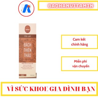Dầu gội thảo dược Bách thiên thảo giảm rụng tóc