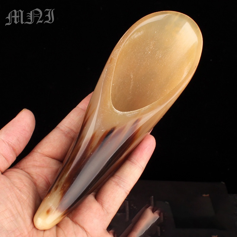 Ống ngọn sừng cạo gió dụng cụ điện chẩn kích thước 16cm - 30cm dụng cụ massage toàn thân