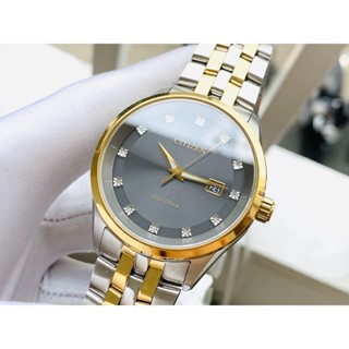 Đồng Hồ Nam CITIZEN Eco-Drive BM7258-54H Corso Diamond Grey Watch Chính Hãng