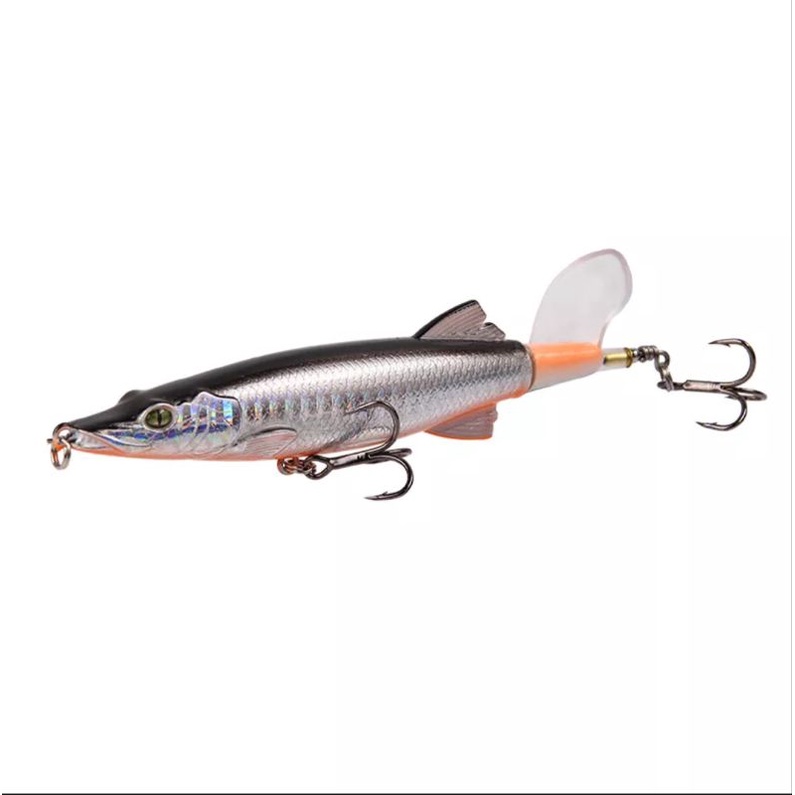 Mồi giả cá sấu hỏa tiễn  có thìa xoay action mạnh chuyên câu lure cá măng cá lóc bông cá nheo