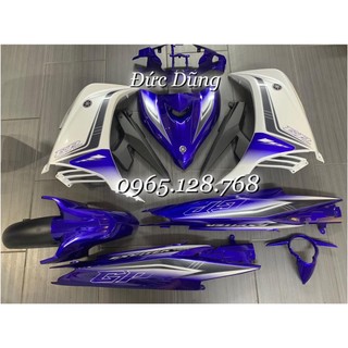 Dàn áo ex 135 trắng xanh 2011