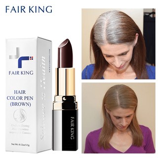 Thỏi nhuộm tóc tạm thời Fair King che phủ mái tóc bạc hiệu quả