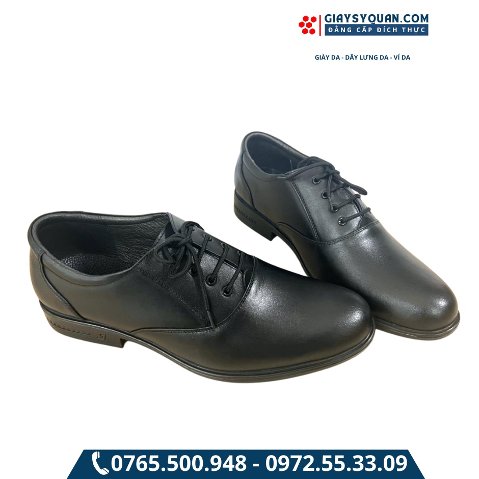 GIÀY DA NAM CÔNG SỞ- DA THẬT 100%, CÓ KHÂU ĐẾ, BẢO HÀNH 12 THÁNG