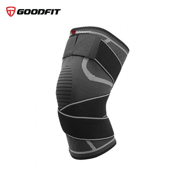 Bó gối thể thao GoodFit 2 trong 1 GF511K. băng bảo vệ, hỗ trợ khớp gối.