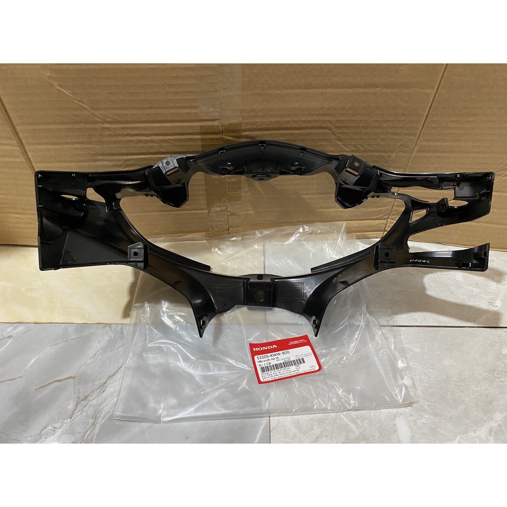 Nắp trước tay lái - Bàn thờ HONDA WAVE S110, RS110 màu Đen sần.