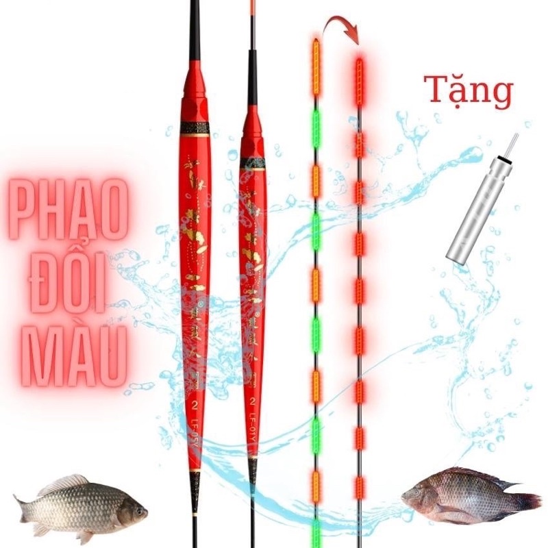 Phao đổi màu chuyên rolô’ chép diếc