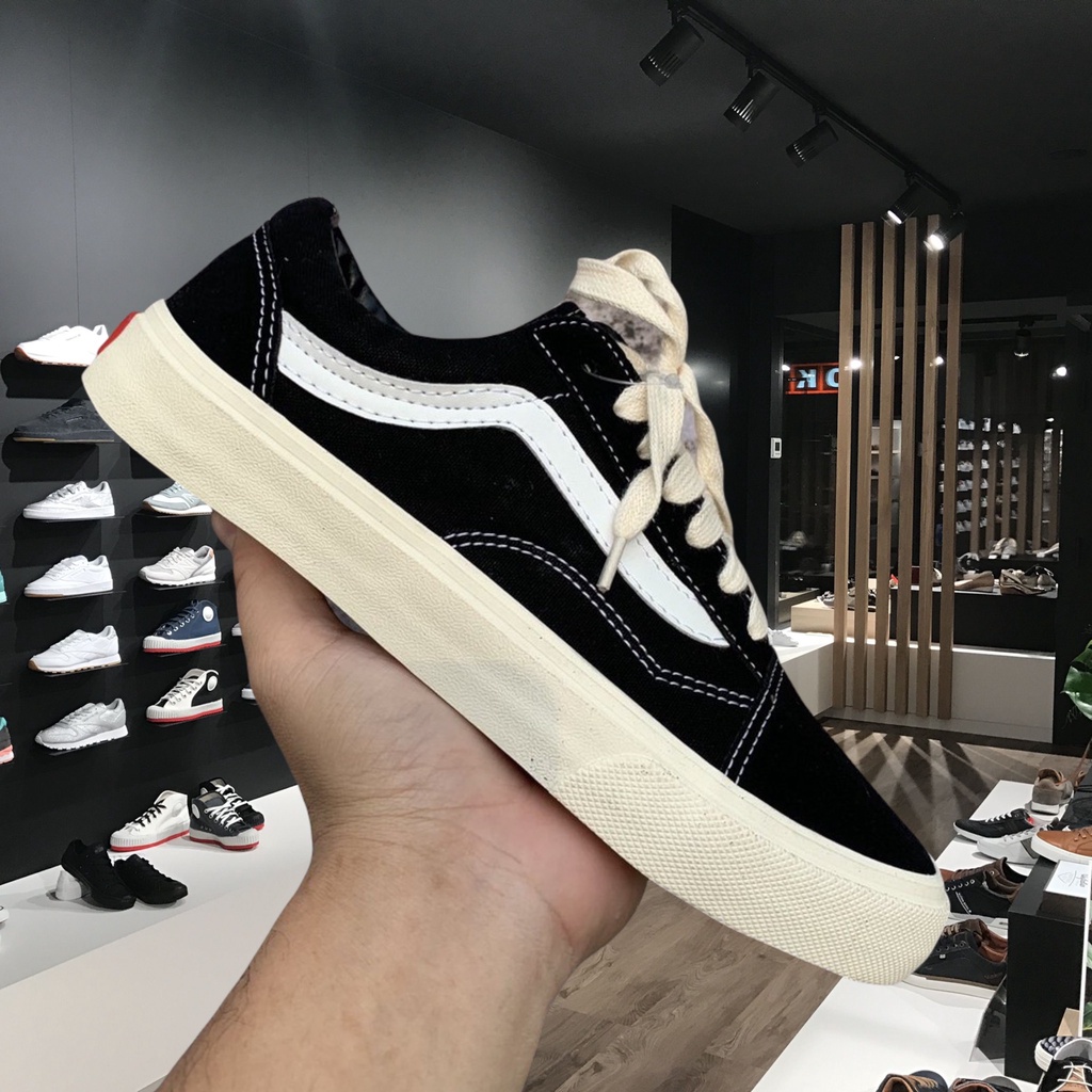 Giày Vans vault old skool Bản Chuẩn 11Trung  full bill box R320 Rouie Sneaker
