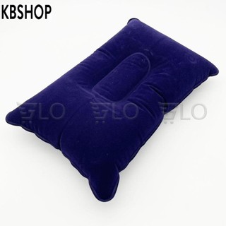 Gối hơi du lịch tựa lưng hình vuông 38x24cm