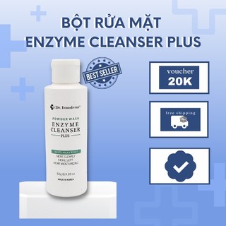 Bột rửa mặt Enzyme làm sạch sâu và giữ lại độ ẩm tự nhiên cho mọi loại da-Powder Wash Enzyme Cleanser Plus-Dr.Innoderm