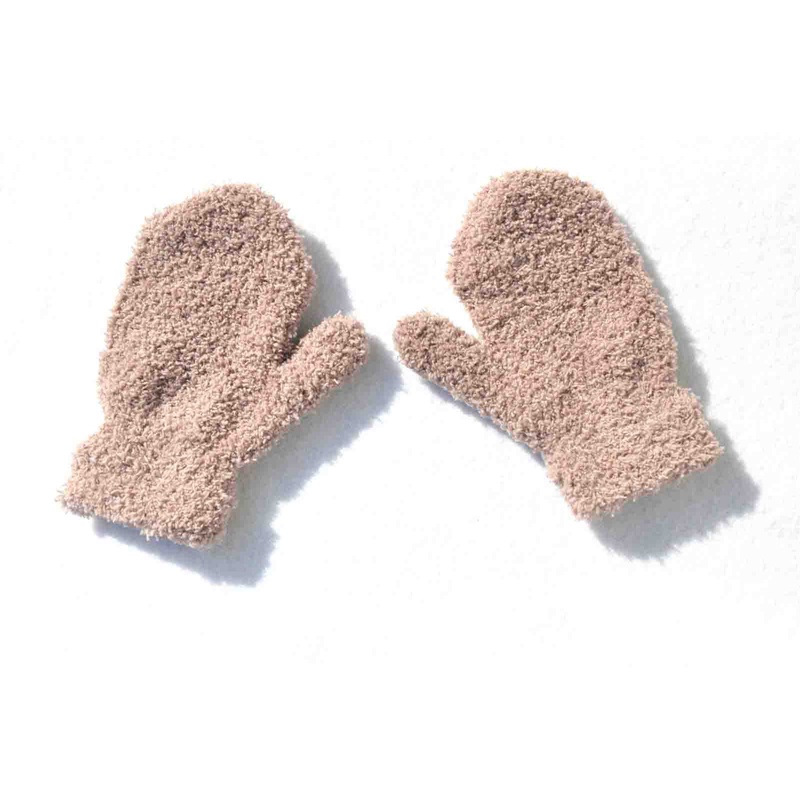 Sf Găng Tay Nhung Dày Dặn Giữ Ấm Mùa Đông Cho Bé