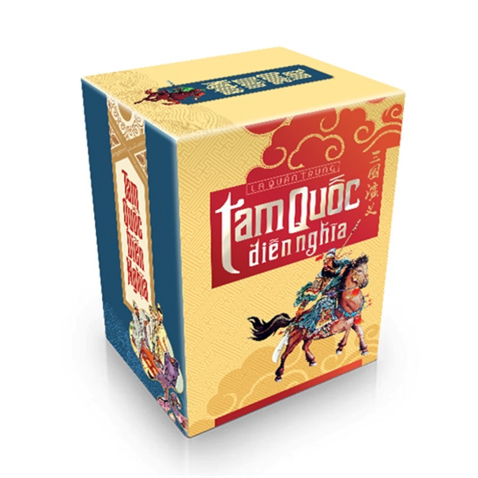 Sách: Tam Quốc Diễn Nghĩa (Hộp 3 Cuốn) - Tái Bản TSM0381