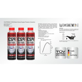 Phụ gia phủ sứ Voltronic E59 Motor-Schutz Engine Protector (Ceramic)