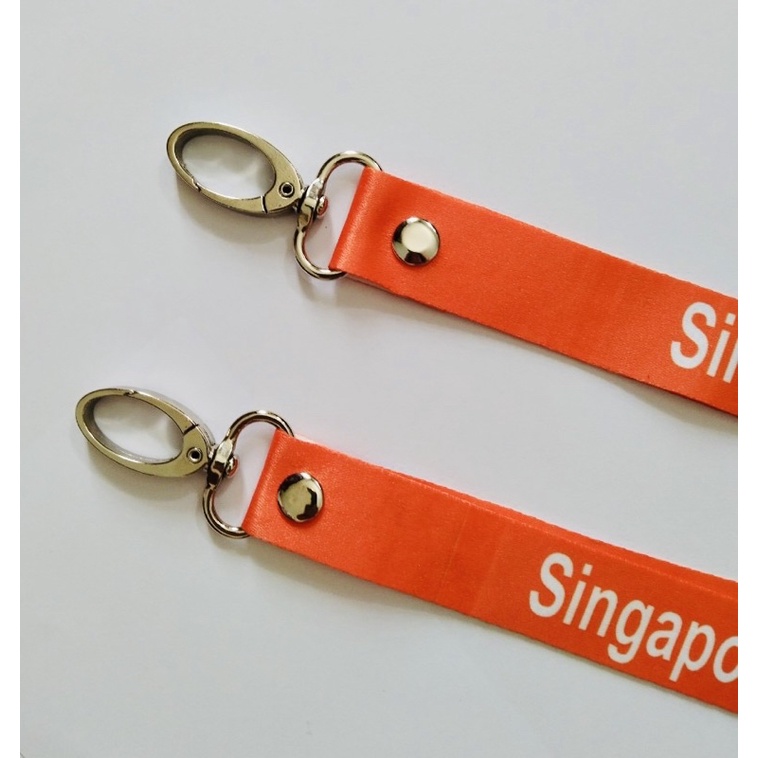 Dây đeo thẻ móc đeo đặt in làm theo yêu cầu/ dây thẻ in theo yêu cầu