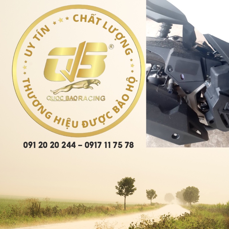 Dè Con 3 Món  AB 125, Click, Vario Như ZIN Không Chế. BH 1 Đổi 1