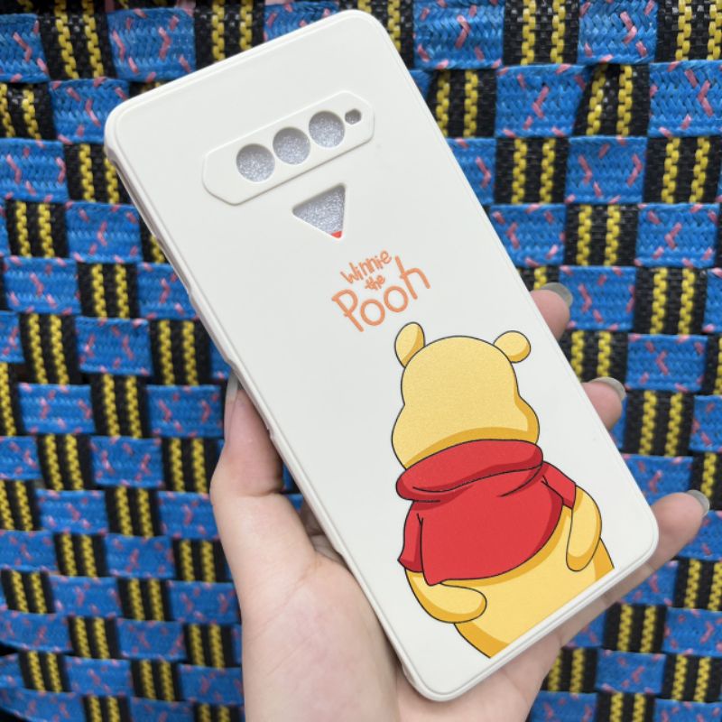 Ốp lưng Black shark 4 / 4S / 4 pro / 4S Pro dẻo hình gấu siêu dễ thương bảo vệ camera