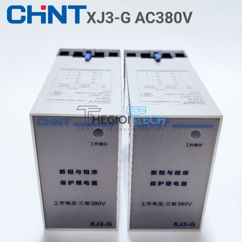 Rơ Le Bảo Vệ Điện Áp 3 Pha Chint XJ3-G ( Chống Mất Pha Chint)
