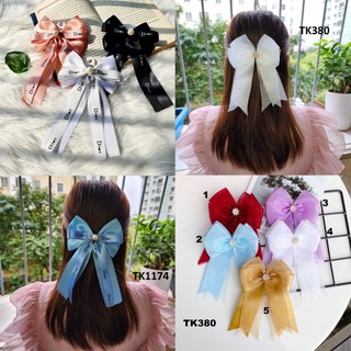 Kẹp tóc nơ tiểu thư công chúa Hàn Quốc Phụ kiện tóc Nana Shop hàng thiết kế cao cấp