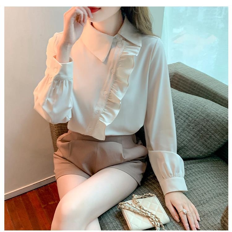 Áo Sơ Mi Nữ Tay Dài Dáng Rộng Thời Trang