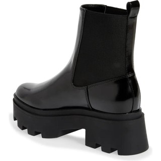 Boot đen cổ chun