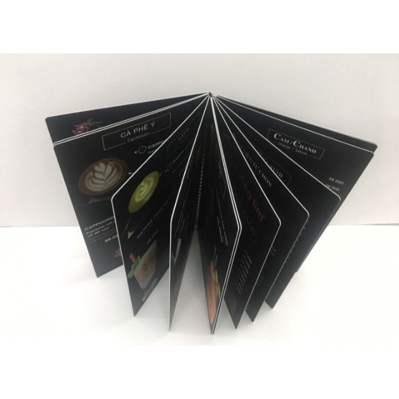 In menu nhựa Rạng Đông PVC