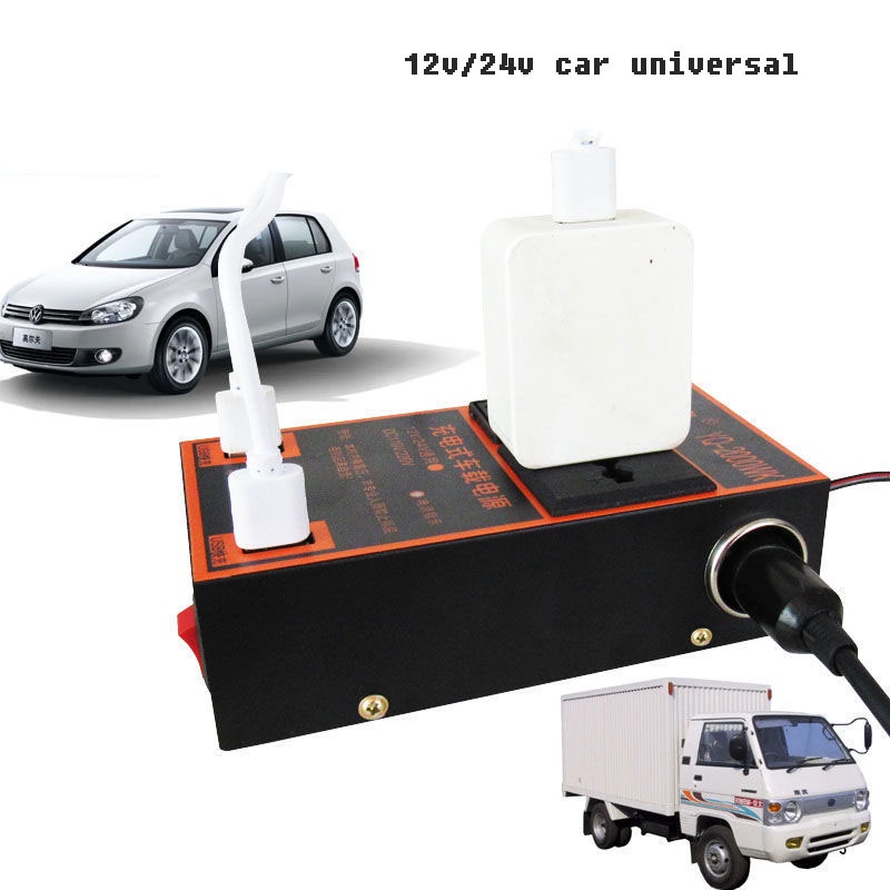 DC 12V24V sang AC 220V Bộ chuyển đổi nguồn điện di động cho xe hơi biến tần Bộ chuyển đổi bộ chuyển đổi đa năng