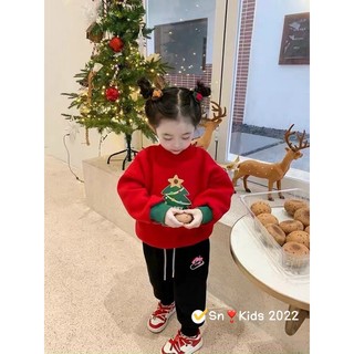 Áo đỏ đón noel cho bé (10-30kg)