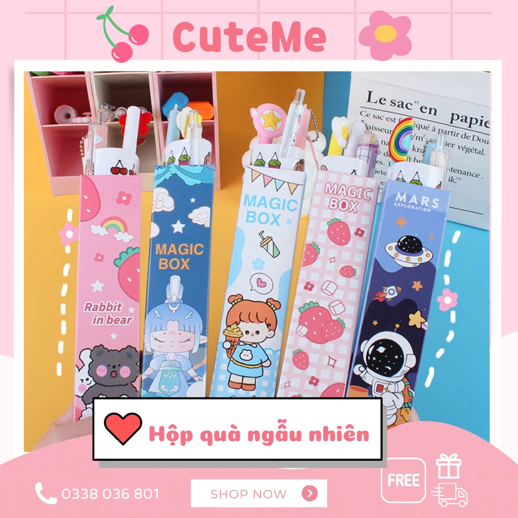 Hộp quà ngẫu nhiên Magic Box Cuteme quà tặng học sinh