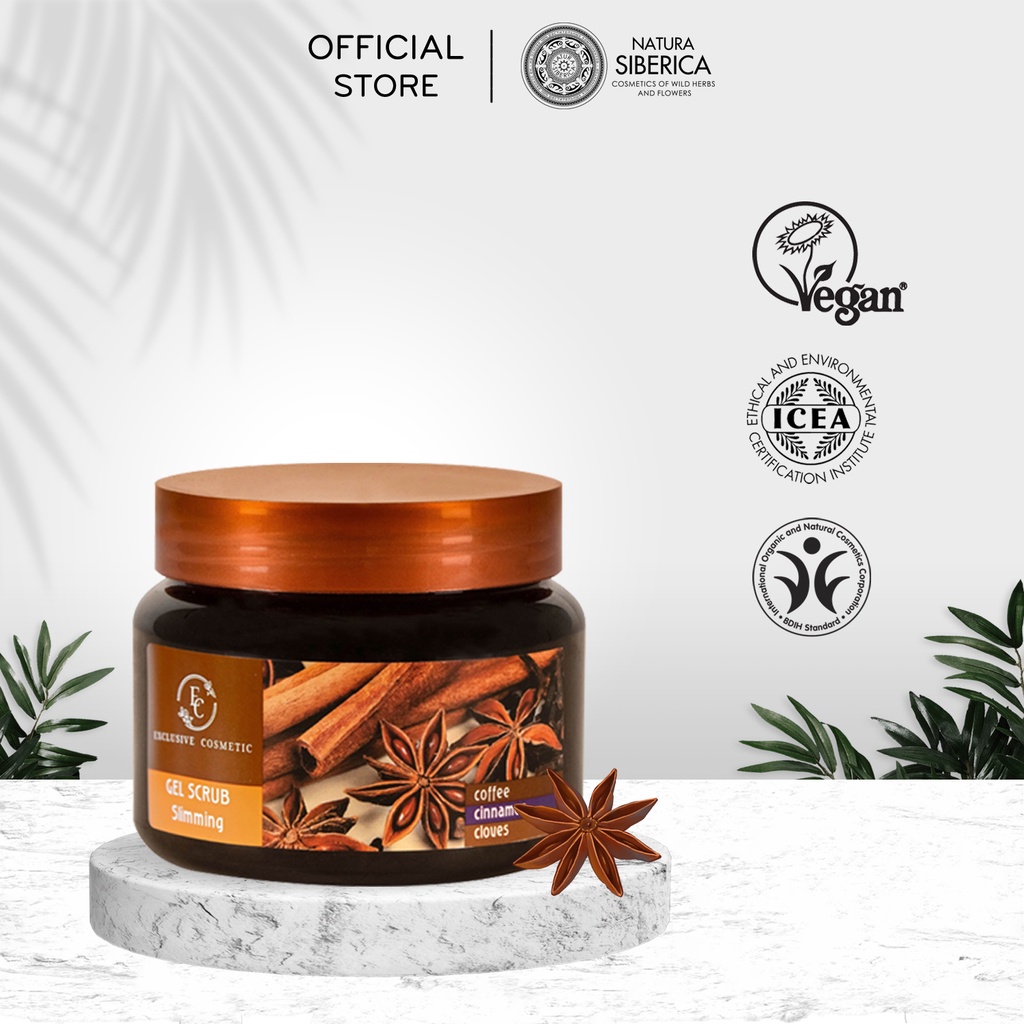 Tẩy tế bào chết toàn thân EXCLUSIVE COSMETIC chiết xuất quế hồi và cafe 380ml | BigBuy360 - bigbuy360.vn