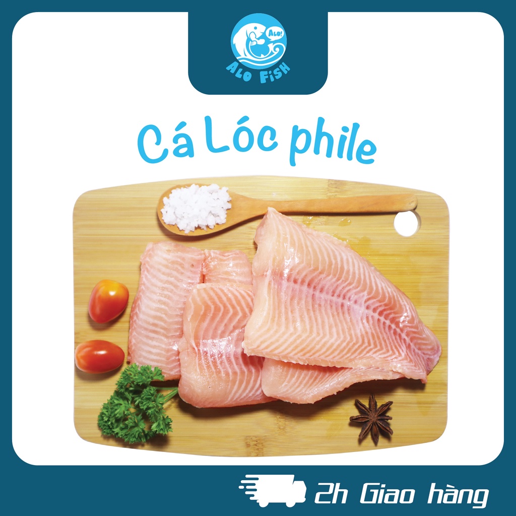 Không Đông Lạnh - Cá Lóc Phi Lê Tươi Làm Sạch ATVSTP Đóng Hộp - 300gr