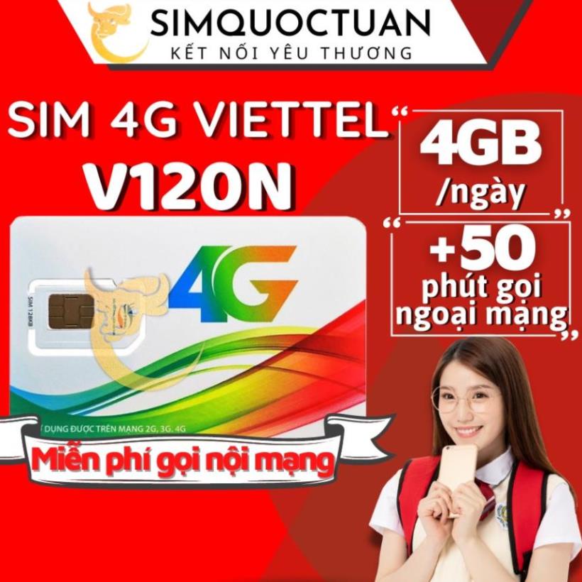 [Dùng 4G 1 năm miễn phí ] Sim 4G D500 Viettel / Vinaphone / UMAX50N Trọn Gói 1 Năm Không Nạp Tiền có thể nghe gọi