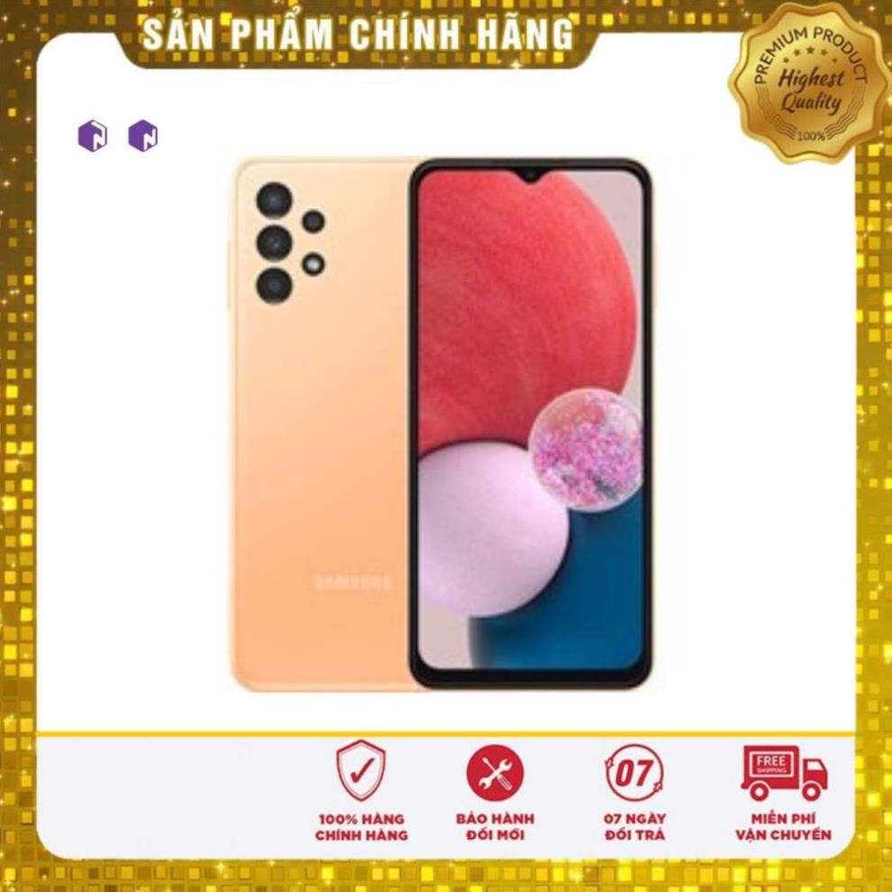 Điện thoại Samsung Galaxy A13 chính hãng bảo hành 12 tháng lỗi 1 dổi 1 trên toàn quốc.