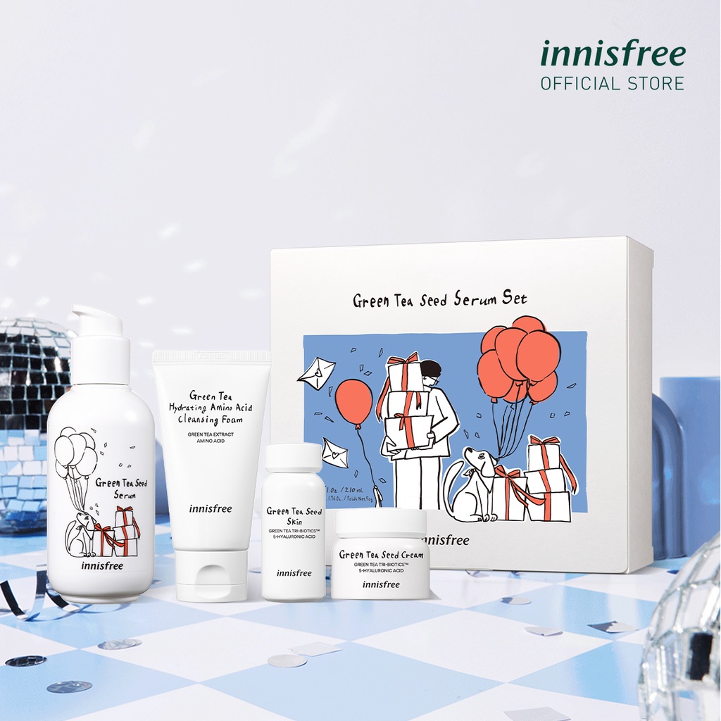 Bộ tinh chất trà xanh Green Tea Seed Serum Set