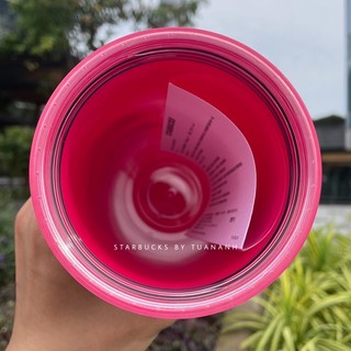 [Chính hãng] Ly Starbucks Studded Matte Ruby Pink 710ml