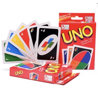 Bài uno cơ bản 108 lá loại tốt giấy cứng thẻ bài board game