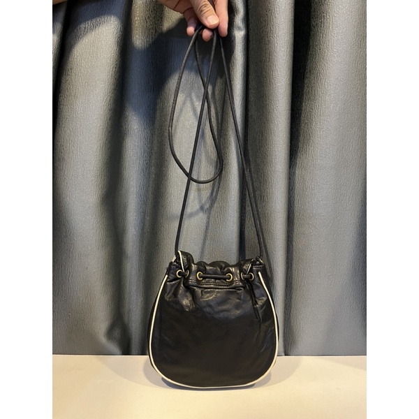 Túi si nhập Nhật đeo chéo mini da dê thật 100%