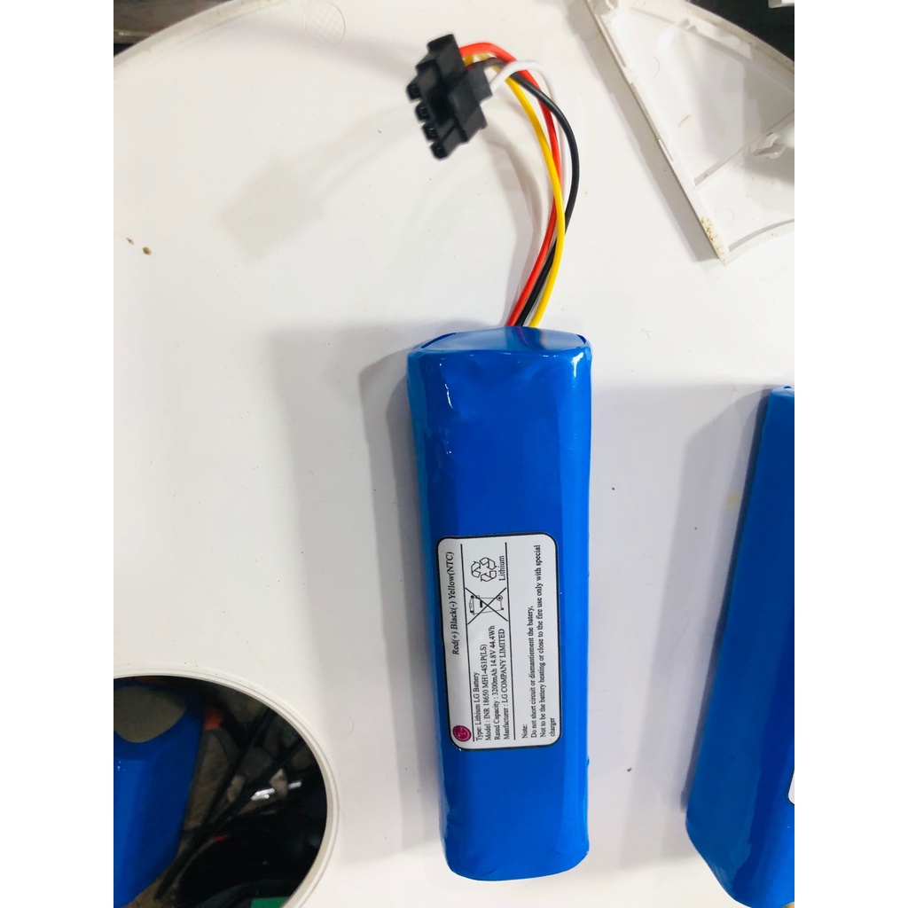 Pin Samsung 6400/7000mAh & LG 3200mAh  Nâng cấp cho Robot hút bụi Xiaomi Mi Vaccum Mop
