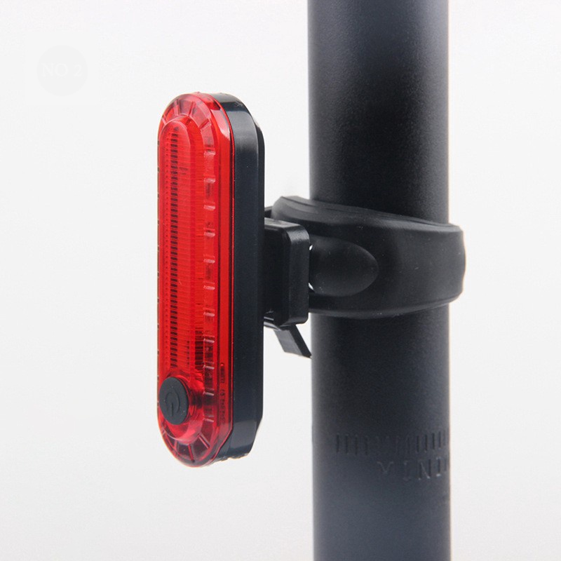 Đèn LED Sạc USB Gắn Đuôi Xe Đạp Chống Nước